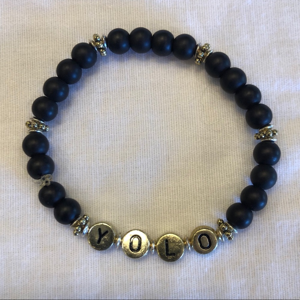 YOLO Stretchy Bracelet